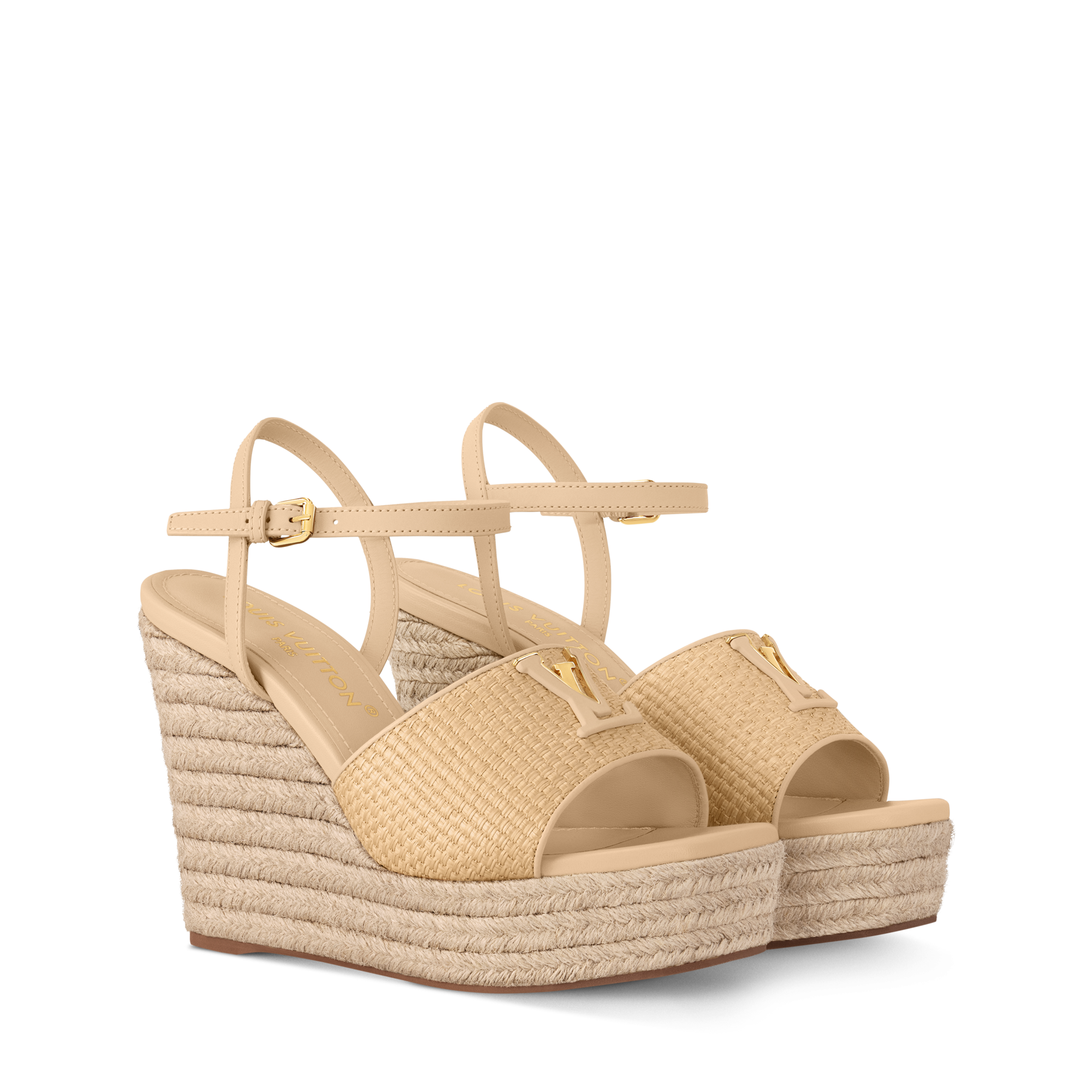 Sandale compensée LV Mare - Souliers de luxe | Femme | LOUIS